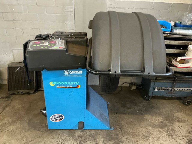 2012 beissbarth microtech 825d banden balanceerapparaat - afbeelding 3 van  10