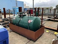 2012 berg-o-tool diesel opslag tank (1500l) - afbeelding 1 van  6