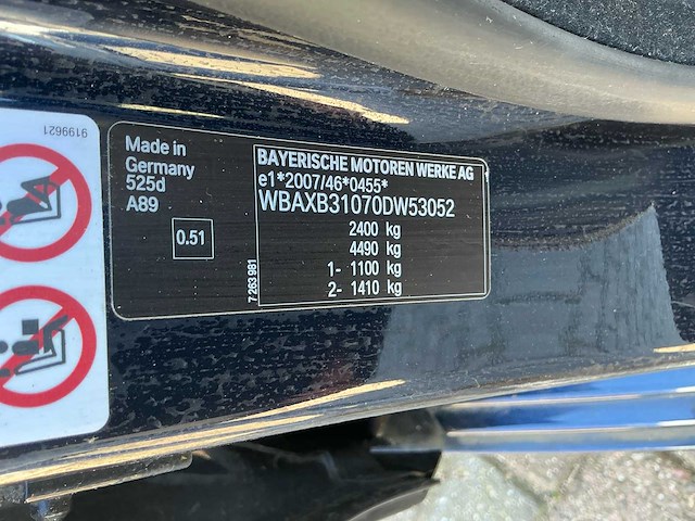 2012 bmw 5er reihe 5k personenauto - afbeelding 38 van  43