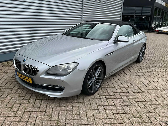 2012 bmw 6-serie cabrio 640i high executive personenauto - afbeelding 1 van  24