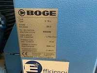 2012 boge c 15 l schroefcompressor installatie - afbeelding 5 van  9