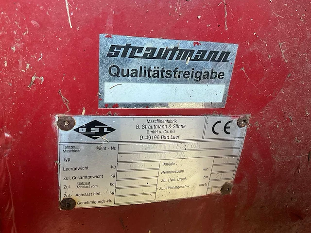 2012 bsl / strautmann silozange 234 uitkuilmachine - afbeelding 4 van  13