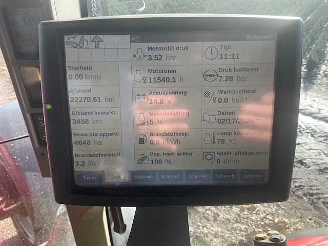 2012 case ih puma 230cvx vierwielaangedreven landbouwtractor - afbeelding 38 van  64