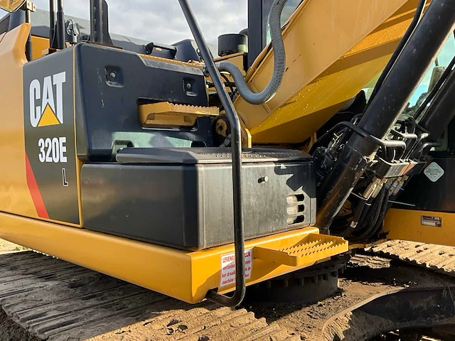 2012 caterpillar 320e rupsgraafmachine - afbeelding 11 van  41