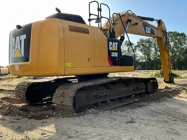 2012 caterpillar 320e rupsgraafmachine - afbeelding 13 van  41