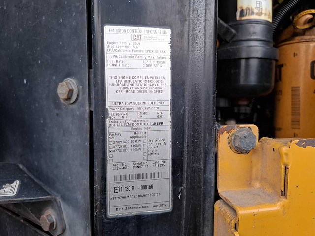 2012 caterpillar 930k shovel - afbeelding 41 van  42