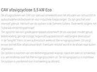 2012 cav eco55 afzuigcycloon - afbeelding 3 van  8