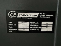 2012 ce professional mbs600 lintzaagmachine - afbeelding 6 van  8