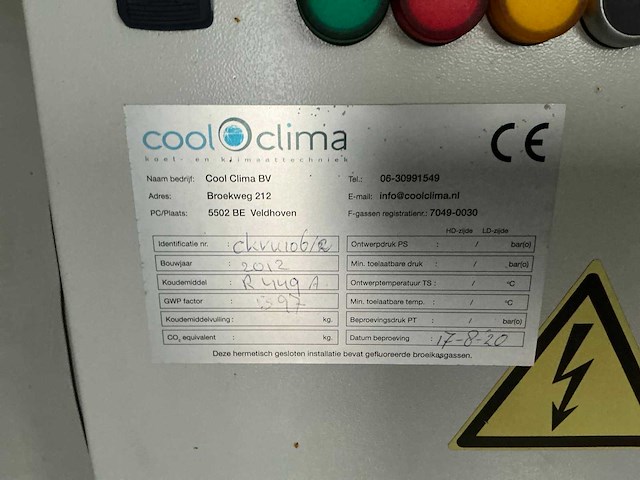 2012 cf604 koelunit en vriesunit - afbeelding 11 van  20