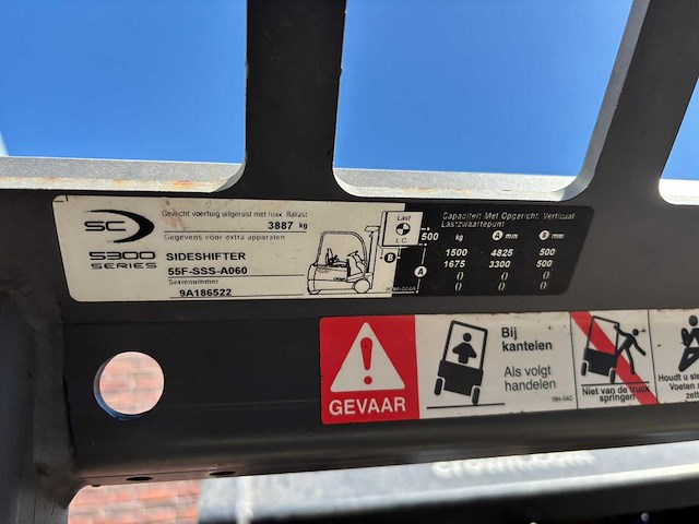 2012 crown sc5340-1.8 vorkheftruck - afbeelding 7 van  19