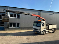 2012 daf lf 3 zijdige kippervrachtwagen met palfinger laadkraan - afbeelding 1 van  41