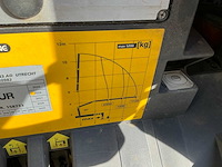 2012 daf lf 3 zijdige kippervrachtwagen met palfinger laadkraan - afbeelding 13 van  41