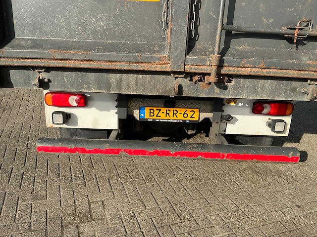 2012 daf lf 3 zijdige kippervrachtwagen met palfinger laadkraan - afbeelding 26 van  41