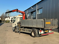 2012 daf lf 3 zijdige kippervrachtwagen met palfinger laadkraan - afbeelding 21 van  41