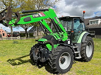 2012 deutz-fahr agrotron ttv 430 vierwielaangedreven landbouwtractor met voorlader - afbeelding 2 van  38