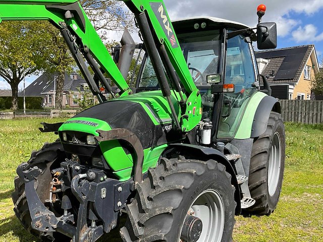 2012 deutz-fahr agrotron ttv 430 vierwielaangedreven landbouwtractor met voorlader - afbeelding 3 van  38