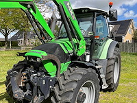 2012 deutz-fahr agrotron ttv 430 vierwielaangedreven landbouwtractor met voorlader - afbeelding 3 van  38
