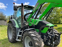 2012 deutz-fahr agrotron ttv 430 vierwielaangedreven landbouwtractor met voorlader - afbeelding 4 van  38