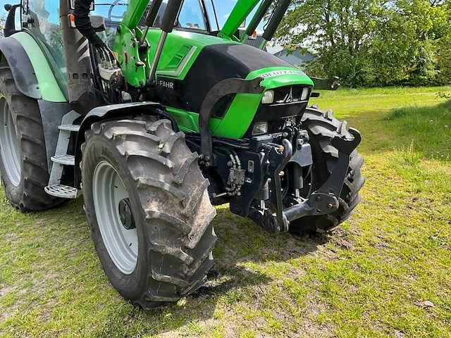 2012 deutz-fahr agrotron ttv 430 vierwielaangedreven landbouwtractor met voorlader - afbeelding 5 van  38