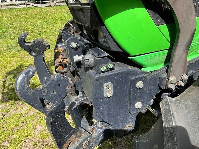 2012 deutz-fahr agrotron ttv 430 vierwielaangedreven landbouwtractor met voorlader - afbeelding 8 van  38