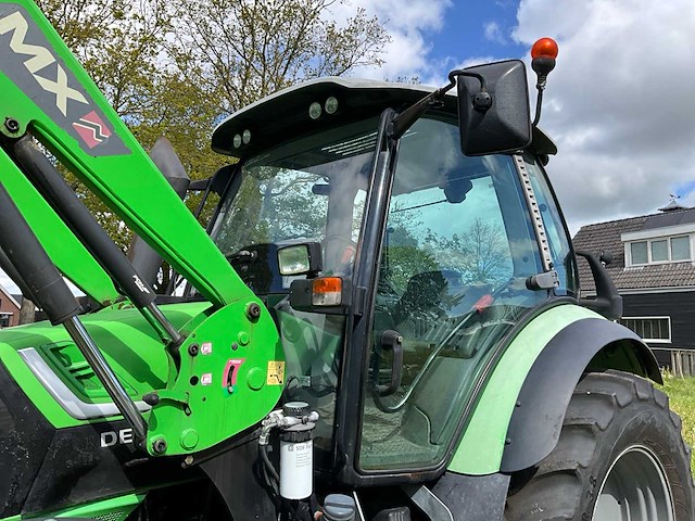 2012 deutz-fahr agrotron ttv 430 vierwielaangedreven landbouwtractor met voorlader - afbeelding 9 van  38