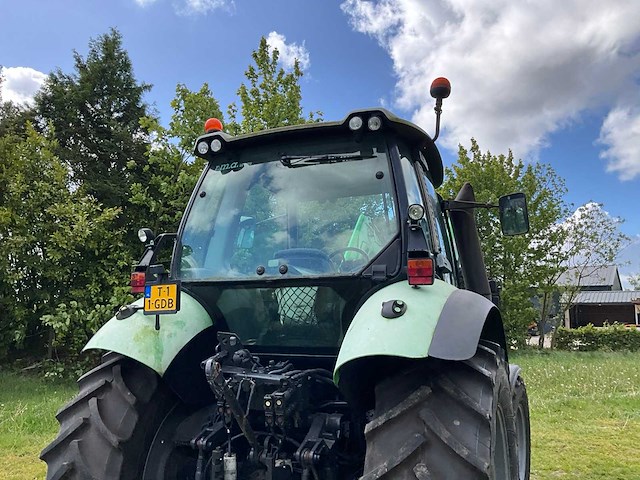 2012 deutz-fahr agrotron ttv 430 vierwielaangedreven landbouwtractor met voorlader - afbeelding 14 van  38