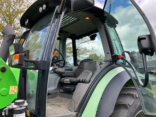 2012 deutz-fahr agrotron ttv 430 vierwielaangedreven landbouwtractor met voorlader - afbeelding 19 van  38
