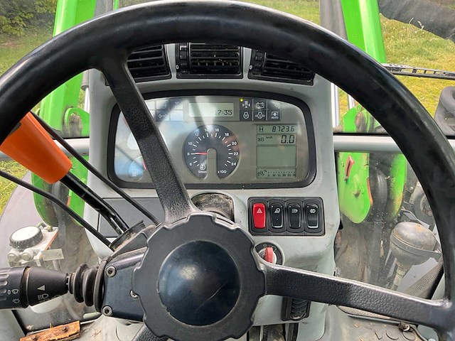 2012 deutz-fahr agrotron ttv 430 vierwielaangedreven landbouwtractor met voorlader - afbeelding 22 van  38