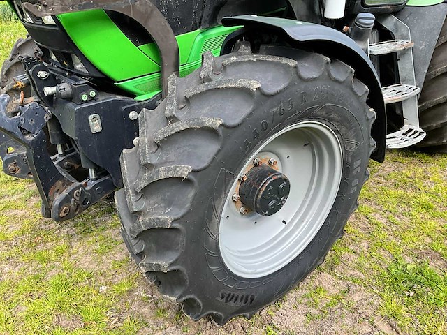 2012 deutz-fahr agrotron ttv 430 vierwielaangedreven landbouwtractor met voorlader - afbeelding 31 van  38