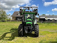 2012 deutz-fahr agrotron ttv 430 vierwielaangedreven landbouwtractor met voorlader - afbeelding 23 van  38