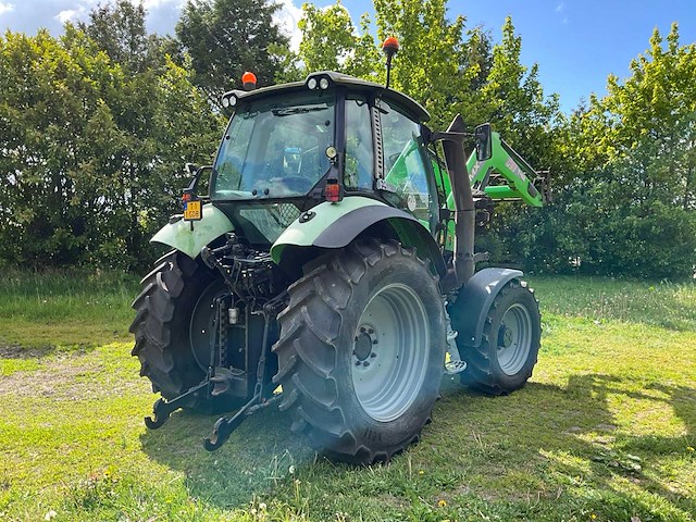 2012 deutz-fahr agrotron ttv 430 vierwielaangedreven landbouwtractor met voorlader - afbeelding 35 van  38