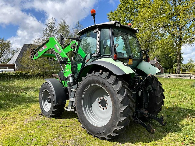 2012 deutz-fahr agrotron ttv 430 vierwielaangedreven landbouwtractor met voorlader - afbeelding 37 van  38