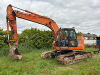 2012 doosan dx 235 lcr rupsgraafmachine