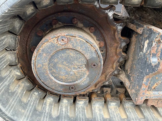 2012 doosan dx80r 2pc boom midigraafmachine met topcon x53i gps systeem - afbeelding 5 van  48