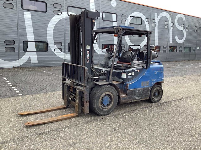 2012 doosan g45sc-5 lpg vorkheftruck - afbeelding 1 van  21