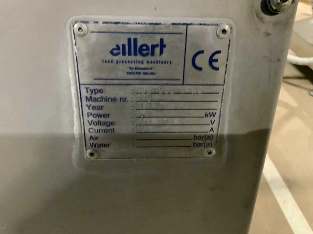 2012 eillert msd-500-var rvs groente centrifuge - afbeelding 6 van  6