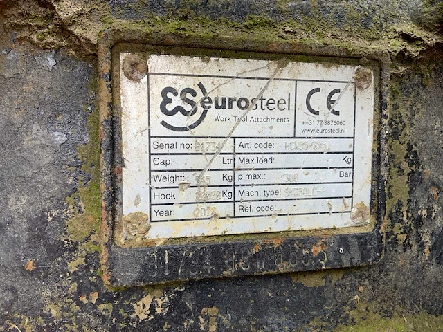 2012 eurosteel hcw55 snelwissel - afbeelding 5 van  6