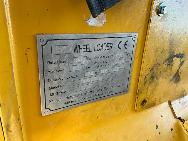 2012 eurotrac w11 shovel - afbeelding 12 van  24