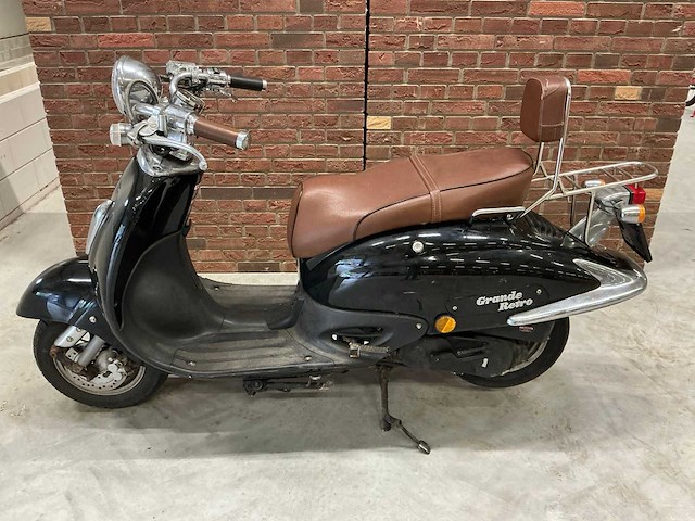 2012 fosti bromscooter grande retro ft50qte scooter - afbeelding 10 van  14