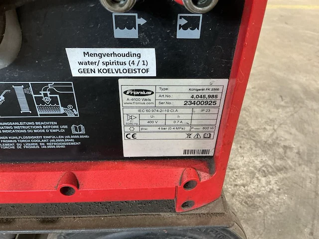 2012 fronius transtig 3000 g/f tig lasmachine - afbeelding 9 van  9