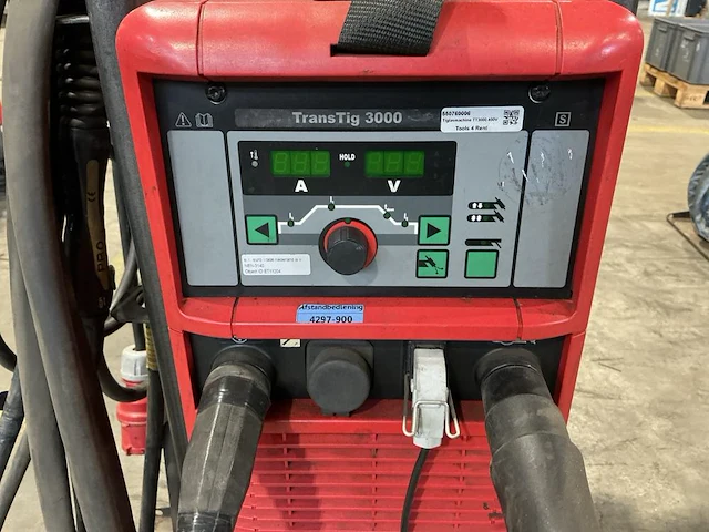 2012 fronius transtig 3000 g/f tig lasmachine - afbeelding 8 van  10