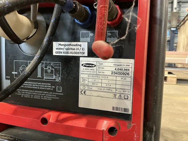 2012 fronius transtig 3000 g/f tig lasmachine - afbeelding 8 van  9