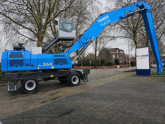 2012 fuchs terex mhl 360 overslagkraan - afbeelding 1 van  10