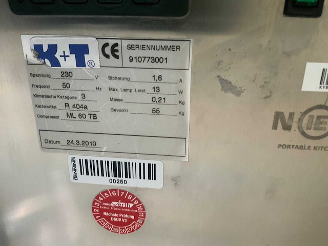 2012 gamko av/ms131hsf tafelmodel koelvitrine - afbeelding 4 van  6