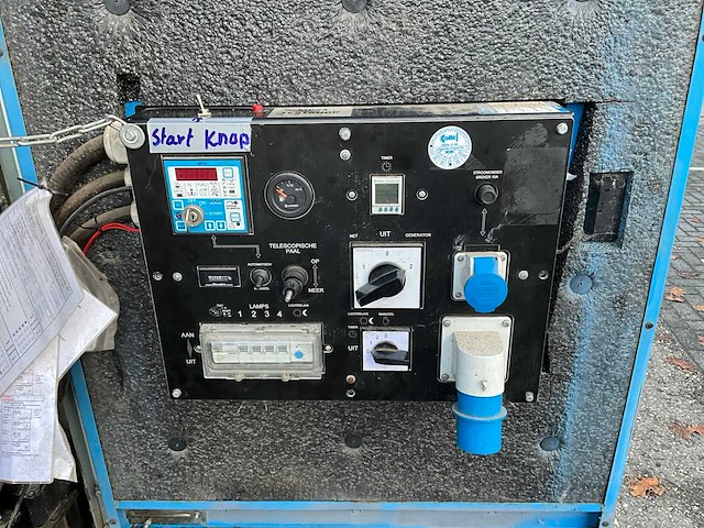 2012 generac light tower stationaire lichtmast - afbeelding 5 van  16