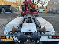 2012 ginaf x3232s 6x4 25t haakarm + hmf 1643 z-kraan vrachtwagen bz-vg-55 - afbeelding 18 van  60