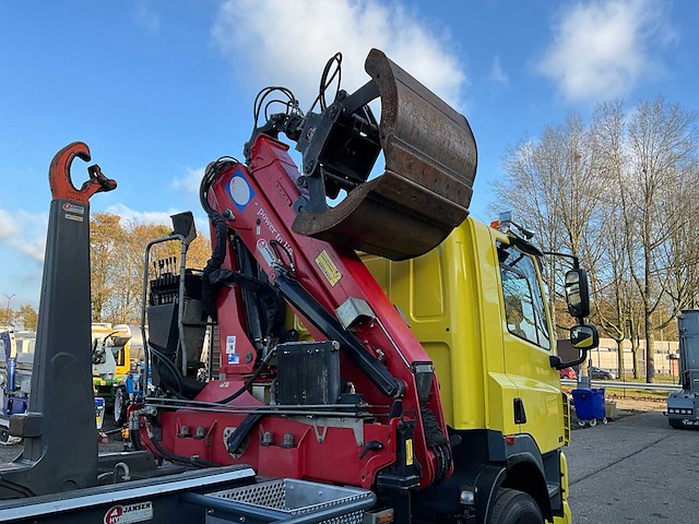 2012 ginaf x3232s 6x4 25t haakarm + hmf 1643 z-kraan vrachtwagen bz-vg-55 - afbeelding 20 van  60