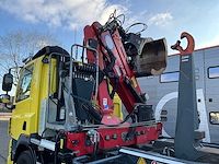 2012 ginaf x3232s 6x4 25t haakarm + hmf 1643 z-kraan vrachtwagen bz-vg-55 - afbeelding 21 van  60