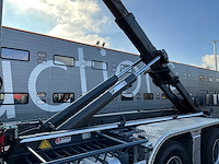 2012 ginaf x3232s 6x4 25t haakarm + hmf 1643 z-kraan vrachtwagen bz-vg-55 - afbeelding 25 van  60