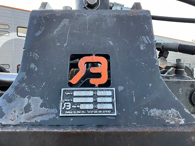 2012 ginaf x3232s 6x4 25t haakarm + hmf 1643 z-kraan vrachtwagen bz-vg-55 - afbeelding 30 van  60